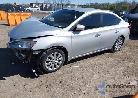 2019 Nissan Sentra S из США, поврежденный, VIN 3N1AB7AP7KY301878